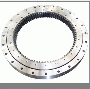 Inner Teeth Two-Row Four Point Contact With The Same Track Ball Slewing Bearing