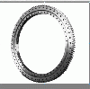 Outer teeth single-row slewing bearing